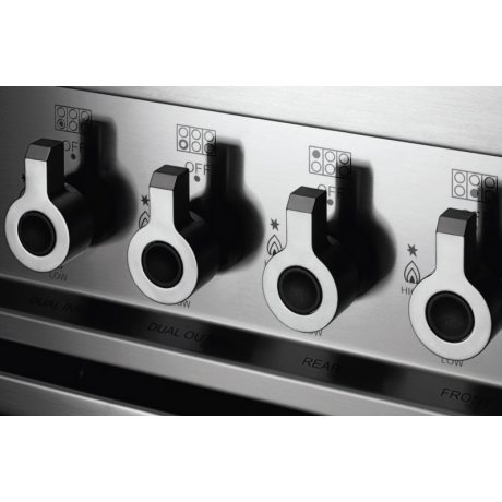 BERTAZZONI PRO6 4L 1E NE T Κουζίνα Ηλεκτρική με Εστίες Αερίου Μαύρο